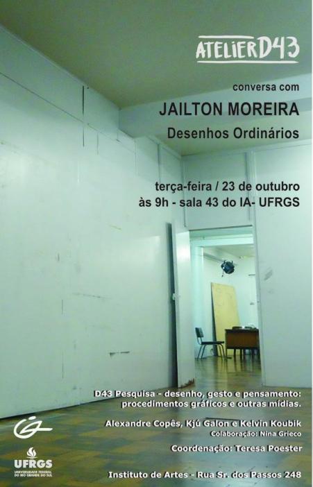 conversa com Jailton Moreira sobre sua exposição Desenhos Ordinários (realizada em 1999 no MAC em Porto Alegre)